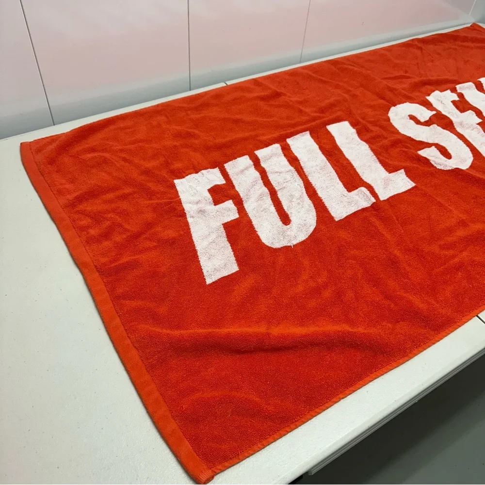 Full Send Nelk Boys Red Beach Towel